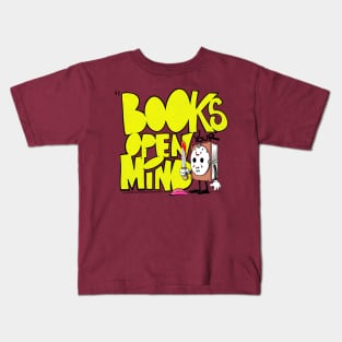 Books open your mind Kids T-Shirt